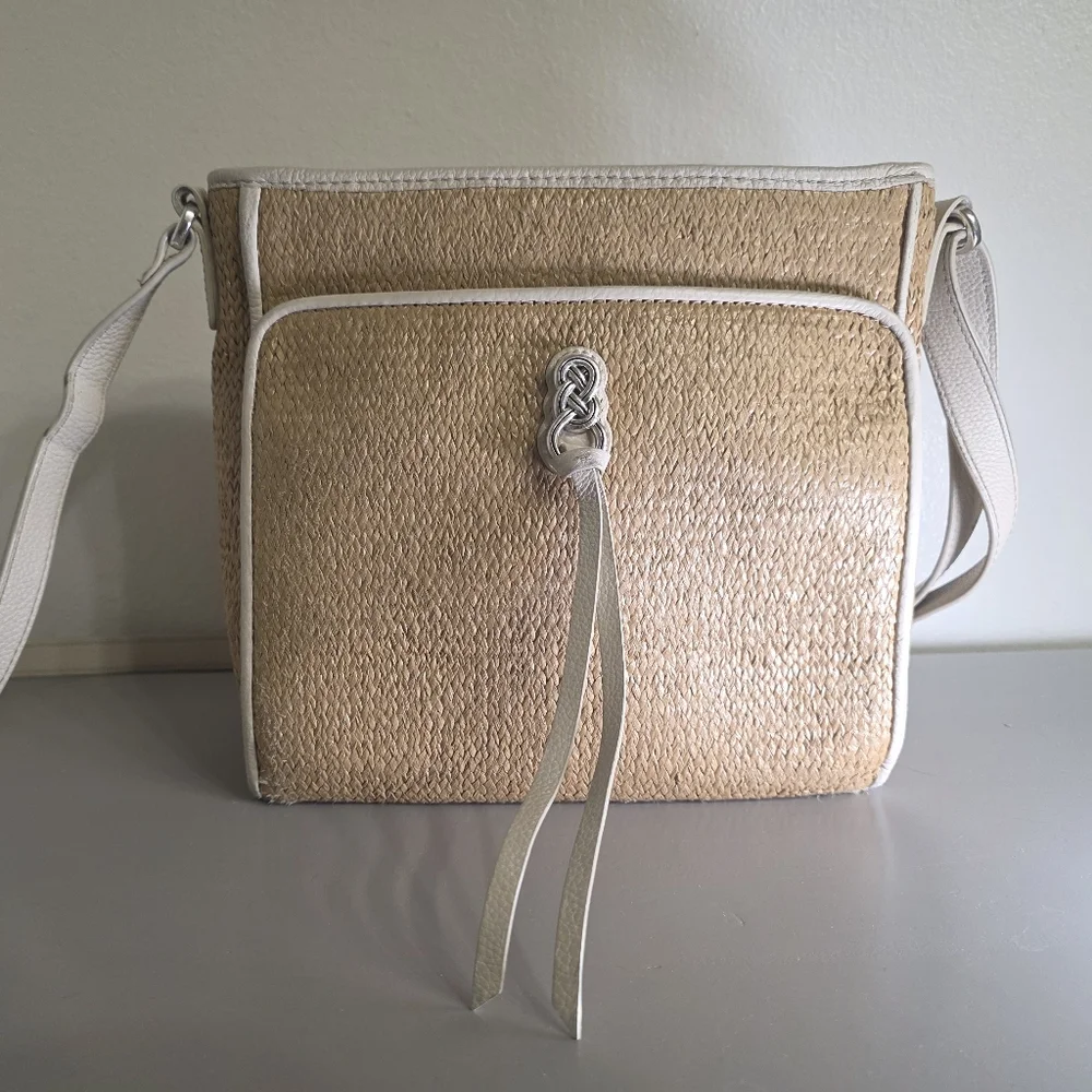 Brighton Astrid Straw Organizer Bag (Retail $390) - Picture 3 of 11